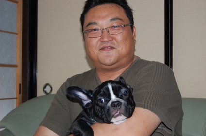 フレンチブルドッグの子犬をご購入の静岡県沼津市の土屋様